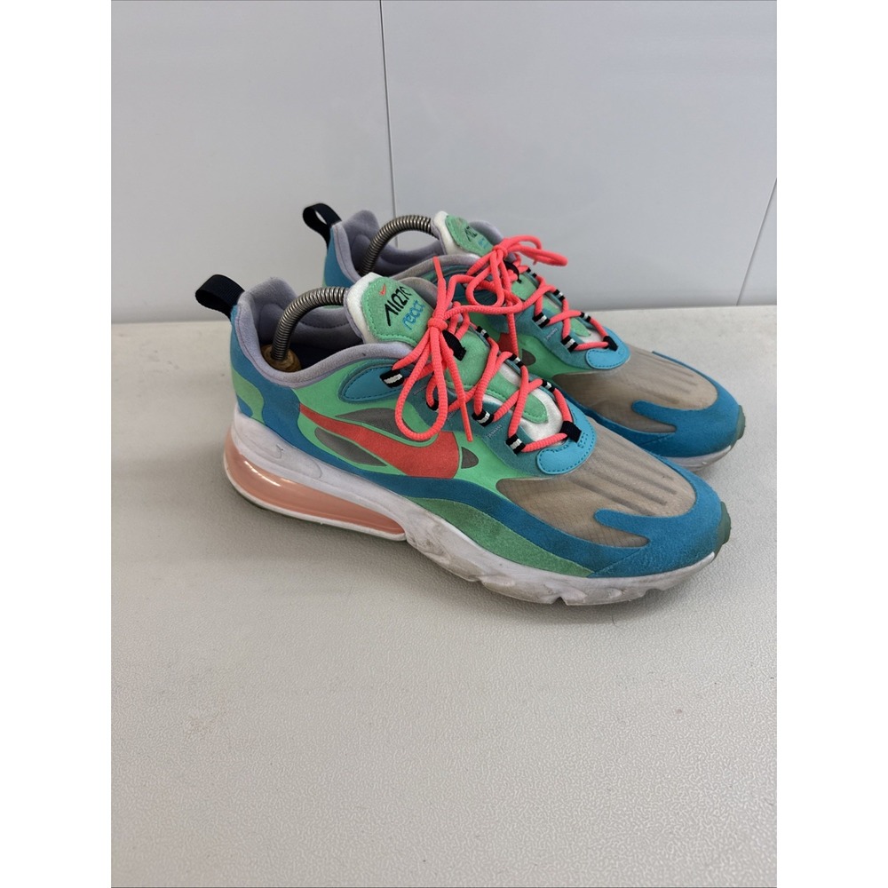 Nike Air React 270 'Psychedelic Movement' AT6174-300 Low Sneaker Women's Size 11